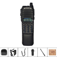 (USB-Anschluss – 1 Stück Funkgerät) Walkie-Talkie mit großer Reichweite UV82 8W Hochleistungs-Amateurfunkgerät