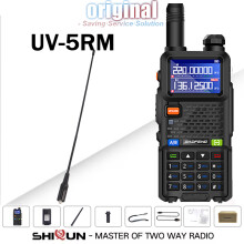 (NA771)UV-5RM Walkie-Talkie, 3800-mAh-Akku, USB Typ-C, 14,5 W Sendeleistung, sechs Frequenzbänder, Funkübertragung,