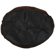 2X Cart Basket Niche Removable Cushion House Bed for Dog Cat Pet Size S 46X42X15cm COFFE