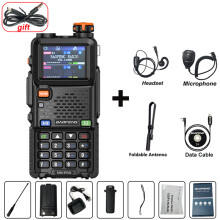 (ALL)UV-5RH PRO Walkie-Talkie mit GPS, 6-Band-AM/FM-Funkempfang, Frequenzkopie, 640 Kanälen, USB-C-Anschluss