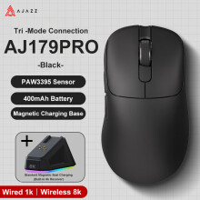 (900 x 350 x 2 mm – Dreieck SS 6) AJAZZ AJ179 PRO PAW3395 Leichte kabelgebundene kabellose Maus mit