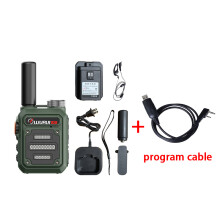 (greenwithcable)wurui G63 Tragbares Mini-Walkie-Talkie-Scanner-Amateurfunkgerät Walkie-Talkies für die