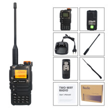 (Standardpaket) Walkie-Talkie UV-K5(8) 50–600 MHz Flugfunkempfang, Mehrband 136–600 MHz Senden, DTMF-Scrambler
