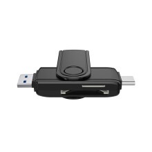 Type C TF Card Reader High Speed USB 3.0 TF Memory Card Reader Adapter for PC Mobile Phone Laptop