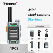 (1 Stück - blau) G65 5W Walkie-Talkie, Langstrecken-Funkgerät, professionelles Kommunikationsgerät