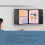 Wall Mounted File Organizer with 20Page DoubleSided A4 Display Panels for Office and Workshop 5