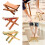 Adjustable Solid Wood Guitar Footstool with NonSlip Support, Foldable Design and 3 Height Levels 2