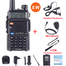 (Paket 16) Echtes 8W UV-5R Walkie-Talkie UV 5R Hochleistungs-Amateurfunkgerät UV5R 8W Dual
