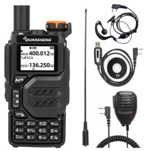 (771-H-MIC-Kabel hinzufügen) UV K5 Walkie-Talkie Tragbares AM/FM-Zweiwege-Funkgerät Kommutatorstation