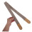 Adjustable Cotton and Leather Ukulele Shoulder Strap with Comfortable Padding and Metal Buckle 4