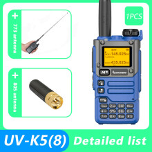(1 Stück - 773-805) Walkie-Talkie UV-K5(8) 50-600 MHz Flugfunkempfang, Mehrband 136-600 MHz Senden,