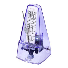 Mechanical Metronome  Accuracy for Piano Guitar Violin Ukulele Transparent Purple