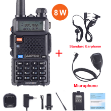 (Paket 4) Echtes 8W UV-5R Walkie-Talkie UV 5R Hochleistungs-Amateurfunkgerät UV5R 8W Dualband