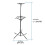 Guitar Stand Foldable Adjustable Floor Rack with Soft Padding and Stable Structure for Home or Studio 2