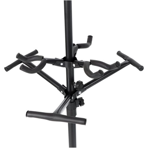 Guitar Stand Foldable Adjustable Floor Rack with Soft Padding and Stable Structure for Home or Studio 2