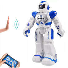(822 Blau) 2025 RC Roboter Intelligente Aktion Laufen Singen Tanzen Actionfigur Gestensensor Spielzeug