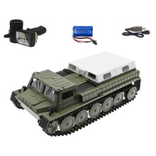 (WPL E-1)RC Truck B36-3 WPL Militärtransportfahrzeug-Modell im Maßstab 1:16 RC-Auto langer Crawler Monster