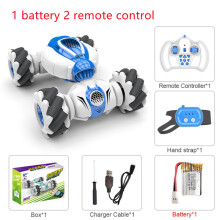 (S012-B-1B-2YK)S-012 2,4 GHz 4WD Mini-RC-Stunt-Auto mit Fernbedienung, Uhr und Gestensensor, elektrisches