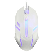 (grün) Ergonomische kabelgebundene Gaming-Maus mit LED-Tasten, 1000 DPI, USB-Computermaus, Gamer-Maus