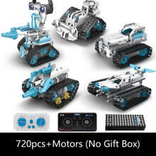 (K96132 Motoren) Technischer intelligenter Roboter K96132 App-Fernsteuerung Bausteine Programmierung