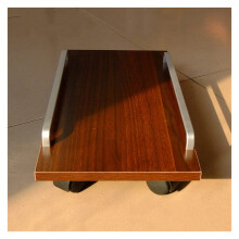 CPU Stand with Wheels, Enhanced Airflow Design Computer Tower Holder, Compact UnderDesk Fit for Home Office
