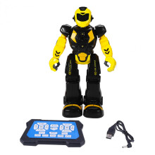(Gelber Roboter) Lernroboter Intelligente Roboter Tanzen Sprachsteuerung Sensor Singen Tanzen RC-Handling