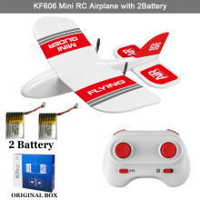 (2 Batterien, farbige Box) KF606 RC-Flugzeug, landwirtschaftliches Flugmodell, elektrisch, 2,4-GHz-Funkfernsteuerung