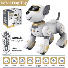 (Robotdog03) RC-Roboterhund, elektronischer Hund, Stunt-Lauf- und Tanzspielzeug, intelligente Touch-Fernbedienung