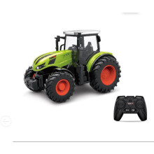 (Grüner 4-Rad-)RC-Sattelzug aus Leichtmetall, Transportfahrzeug, Baufahrzeug, Landwirtschaftssimulation,