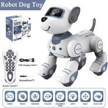 (Robotdog02) RC-Roboterhund, elektronischer Hund, Stunt-Lauf- und Tanzspielzeug, intelligente Touch-Fernbedienung