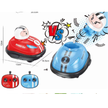 (ohne Farbbox) RC-Spielzeug 2,4G Super Battle Bumper Car Pop-up Puppe Crash Bounce Auswurf Licht Kinder