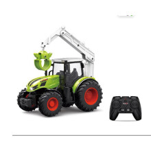 (4 Räder greifen) RC-Sattelzugmaschine aus Leichtmetall, Transportfahrzeug, Baufahrzeug, Landwirtschaftssimulation