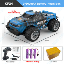 (KF24 3B FB)ZWN KF23 KF24 1:20 2,4G Modell-RC-Auto mit LED-Licht 2WD Offroad-Fernsteuerung Klettern