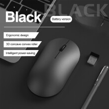 (x3 1K orange) Kabellose Gaming-Maus, tragbar, leise, 1600 DPI, Adapter für Laptop, Computer, Desktop