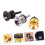 Guitar and Bass Strap Locks 9pcs Secure Snap Lock System NoDrill Durable AntiSlip Design 4