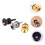 Guitar and Bass Strap Locks 9pcs Secure Snap Lock System NoDrill Durable AntiSlip Design 5