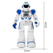 (blau) Intelligenter Frühpädagogik-Roboter, multifunktionales Kinderspielzeug, Tanz-Fernbedienung, Gestensteuerung