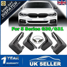 Applies to UKSTOCK For Bmw 5 Series G30 G31 Saloon Touring 17- Set Mud Flaps Splash Guard