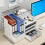 Wooden Study Desk with Matte Surface, Freestanding Rectangular Desk for Home Office Study, Model PN60814 4