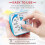 Visual Timer 60-Minute with Blue Dial, Silent Operation for Kids, Kid-Friendly Study Timer for Classroom Home Learning, No Ticking Distraction 5