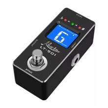 LT901 Guitar Tuner Pedal – UltraFast Chromatic Tuning, True Bypass, Bright LED Display for Electric and Bass