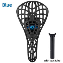 (Blau) BMX-Rennradsattel 248 mm Spider Mountain Dirt Jump Sattel Stoßdämpfer Fahrradkissen