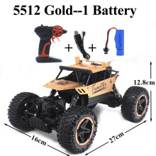 (5512-Gold-Kit-1) Paisible Rock Crawler 4WD Elektro-RC-Auto 2,4 GHz Fernbedienung Spielzeugauto Funksteuerung