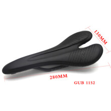 (1152 schwarz) GUB 1158 Ultraleichter Carbonfaser-Fahrradsattel MTB Rennradsattel Mountainbike