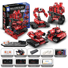 (Motorenbox K96135) Technischer intelligenter Roboter K96135 App-Fernsteuerung Bausteine Programmierung
