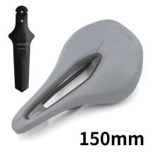 (Grau-Comp) Power Comp Fahrradsattel für Herren und Damen, Komfortsattel für Rennräder, Mountainbikes