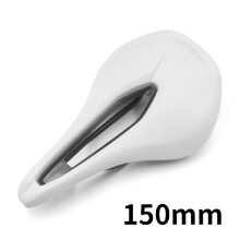 (White-Comp) Power Comp Fahrradsattel für Herren und Damen, Komfortsattel für Rennräder, Mountainbikes