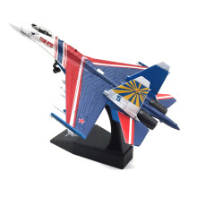 (Su35 Performing)TUTU 1/100 Scale Su35 Alloy Model Russian Fighter SU-35 Aircraft Model Plane