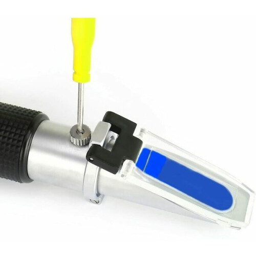 Refractometer with ATC for Grape Must, 0-40% Brix Scale, Sugar Alcohol Measurement for Winemaking 2