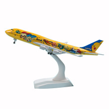 (825-20CM-PikachuB747)JASON TUTU 20CM Diecast Metal 1/300 Scale Planes ANA Boeing b747 Plane Airplane